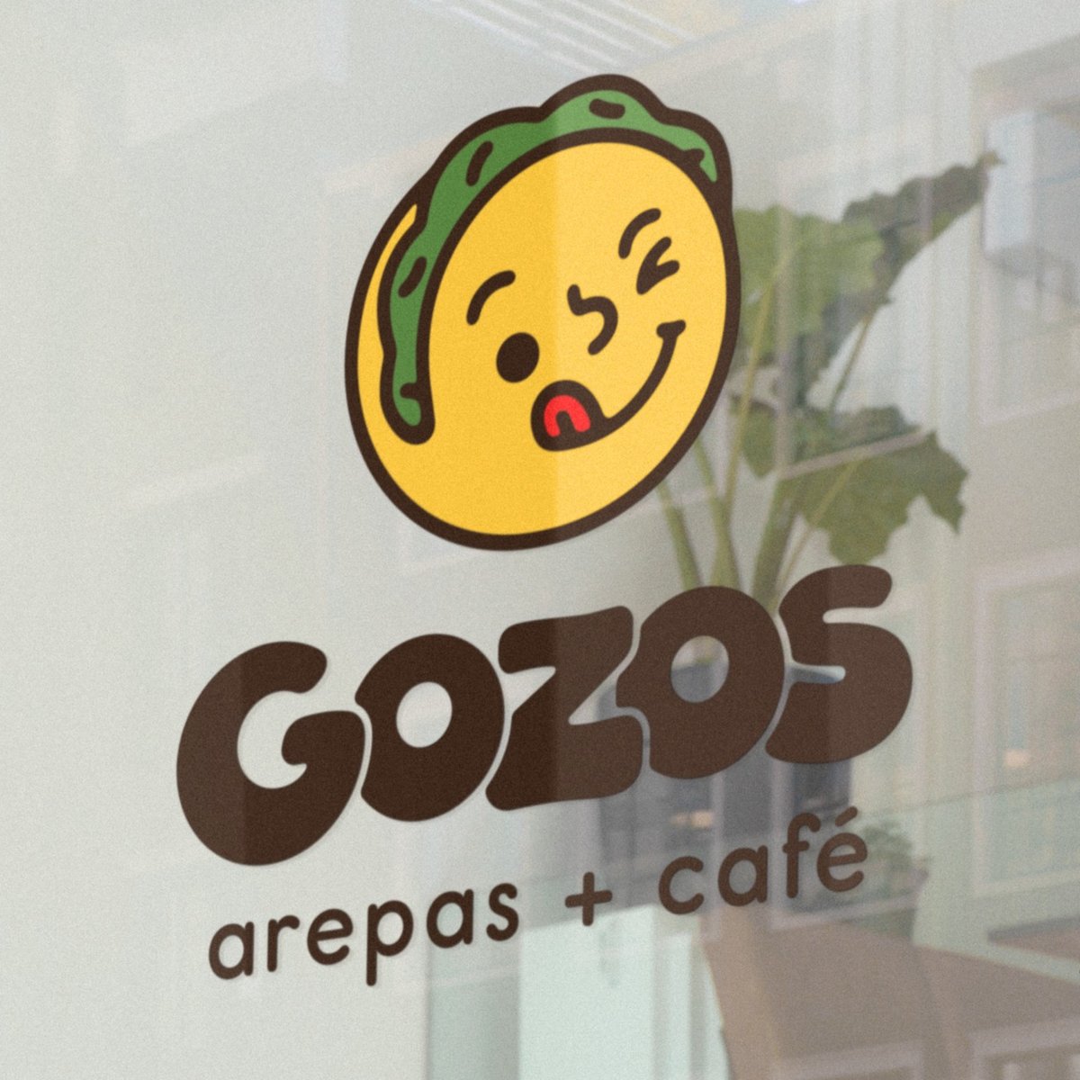Gozos brand identity and mascot design