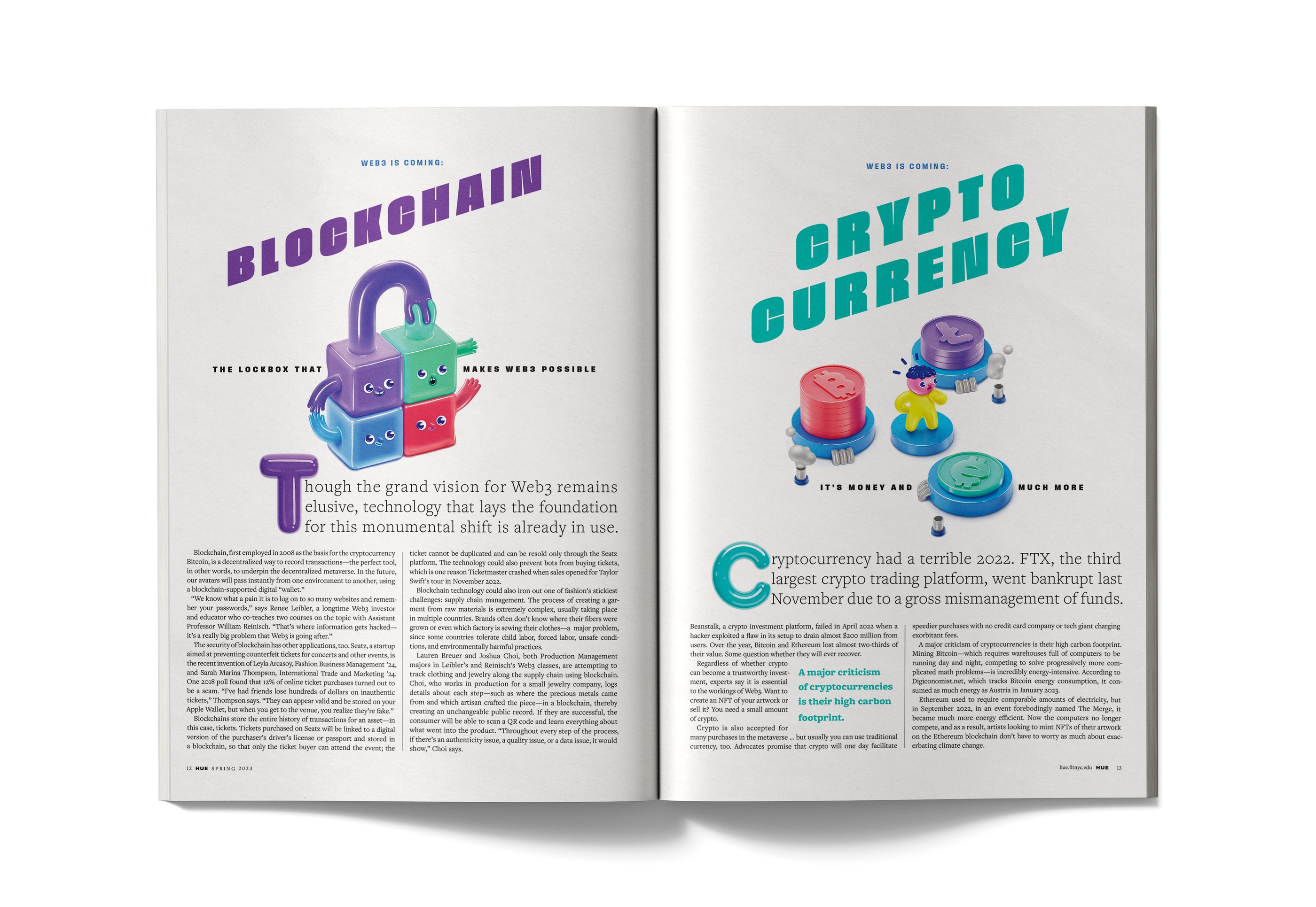 The Blockchain and Cryptocurrency spreads