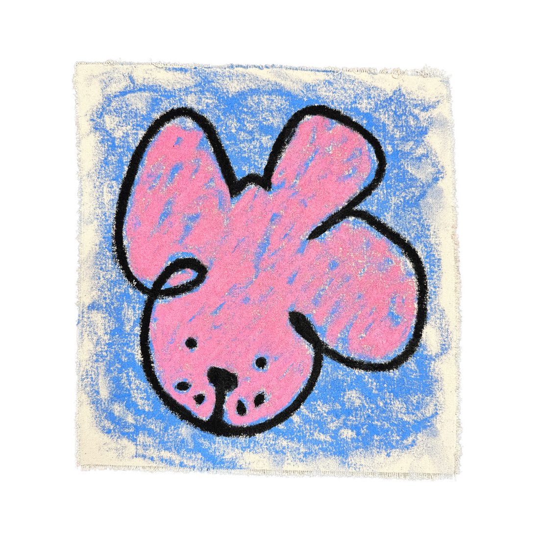 Poppy — Oil on canvas, 2026 · 12 × 13 in